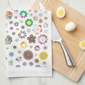 Linge De Cuisine Motif floral (Quart Plié)