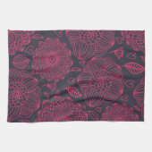 Linge De Cuisine Motif floral (Horizontal)