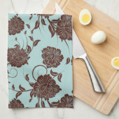 Linge De Cuisine Motif floral (Quart Plié)