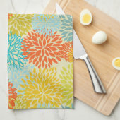 Linge De Cuisine Motif floral 3 (Quart Plié)