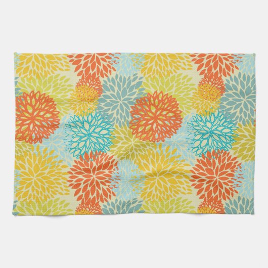 Linge De Cuisine Motif floral 3 (Horizontal)
