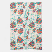 Linge De Cuisine Motif floral 5 (Vertical)