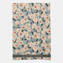 Motif floral à l'encre gras dessiné à la main - Pr
