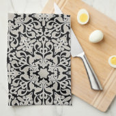 Linge De Cuisine Motif floral arabe (Quart Plié)