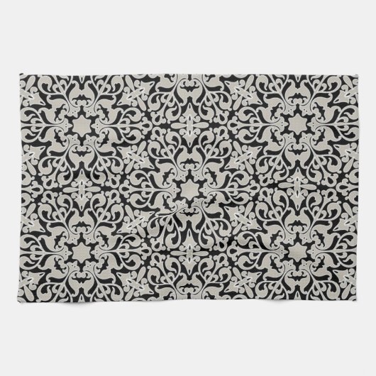 Linge De Cuisine Motif floral arabe (Horizontal)