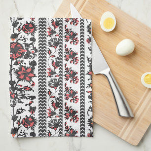 Linge De Cuisine Motif floral botanique Cottagecore