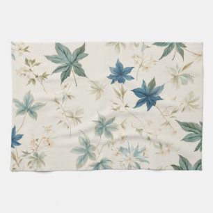 Linge De Cuisine Motif floral de feuilles d'érable vintage boho élé