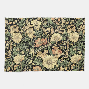 Linge De Cuisine motif floral de style victorien