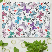 Linge De Cuisine Motif floral de Valentine (Plié)