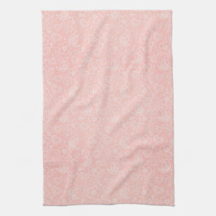 Linge De Cuisine Motif floral décoratif