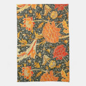 Linge De Cuisine Motif floral vintage William Morris Cray (Vertical)