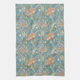 Linge De Cuisine Motif floral Windrush bleu de William Morris