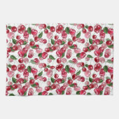 Linge De Cuisine Motif Fruit cerise (Horizontal)