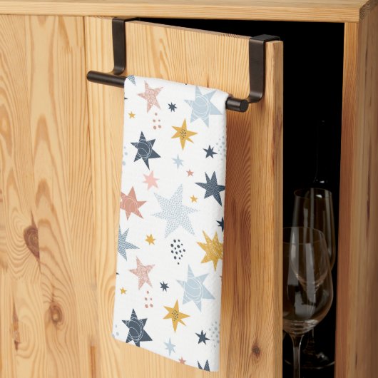 Linge De Cuisine Motif Fun Star (Pliage en tiers)