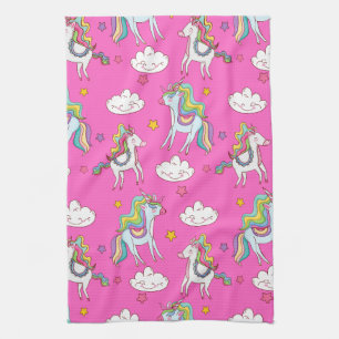 Linge De Cuisine Motif Funny Unicorn mignonne
