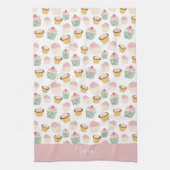 Linge De Cuisine Motif gâteau cupcake (Vertical)