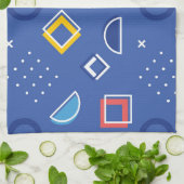 Linge De Cuisine Motif géométrique 3 (Plié)