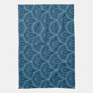 Linge De Cuisine Motif géométrique Art Déco répétitif