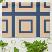 Linge De Cuisine Motif géométrique Carré (Plié)