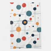 Linge De Cuisine Motif géométrique du milieu du siècle (Vertical)