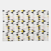 Linge De Cuisine Motif géométrique fendu de triangle (Horizontal)