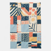 Linge De Cuisine Motif géométrique jouable (Vertical)