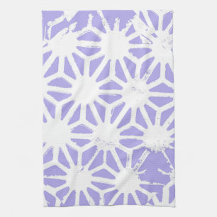 Linge De Cuisine Motif géométrique Lavender