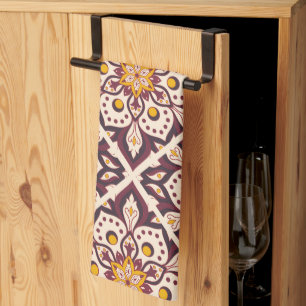 Linge De Cuisine Motif géométrique moderne du milieu du siècle – Ab