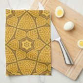 Linge De Cuisine Motif géométrique moderne ethnique (Quart Plié)