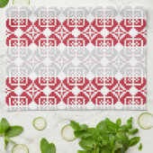 Linge De Cuisine Motif géométrique SUN du matin letton II (Plié)