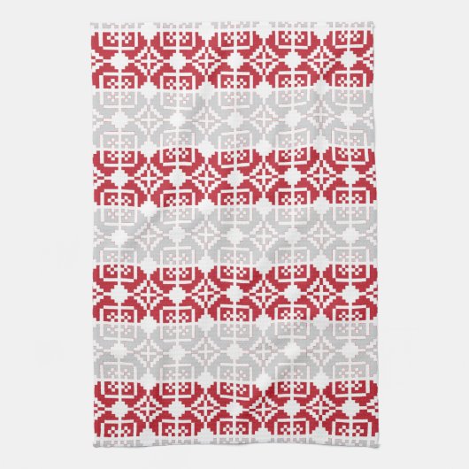 Linge De Cuisine Motif géométrique SUN du matin letton II (Vertical)