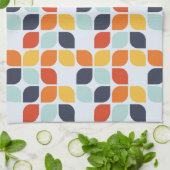 Linge De Cuisine Motif géométrique vintage (Plié)