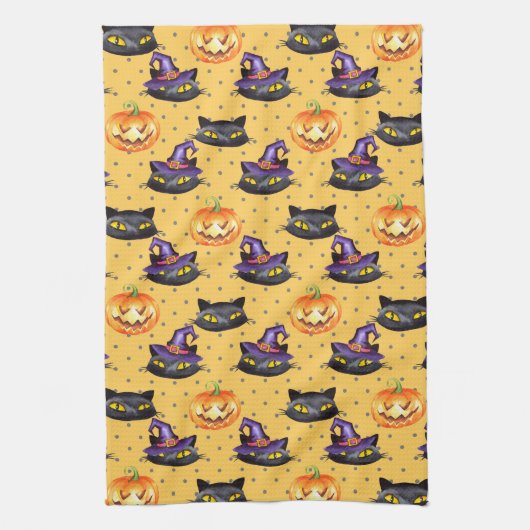 Linge De Cuisine Motif Halloween 1 (Vertical)