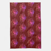 Linge De Cuisine Motif Hibiscus (Vertical)