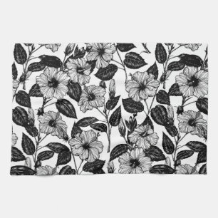 Linge De Cuisine Motif Hibiscus