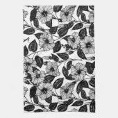 Linge De Cuisine Motif Hibiscus (Vertical)