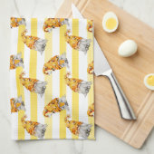 Linge De Cuisine Motif Honey Bee Gnomes (Quart Plié)