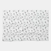 Linge De Cuisine Motif Houndstooth Chic Musical Notes (Horizontal)