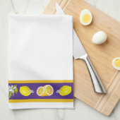 Linge De Cuisine Motif I de citron (Quart Plié)