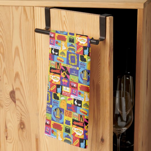 Linge De Cuisine Motif Iconic FRIENDS™ (Pliage en tiers)