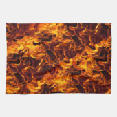 Linge De Cuisine Motif incendie et flamme (Horizontal)