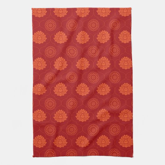 Linge De Cuisine Motif indien (Vertical)