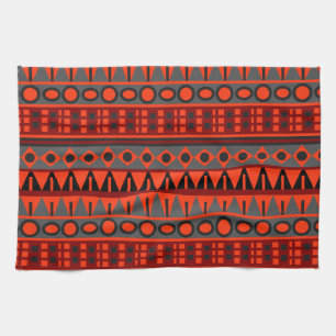 Linge De Cuisine motif indigène aztèque