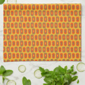 Linge De Cuisine Motif Inspiré Rétro (Plié)