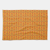 Linge De Cuisine Motif Inspiré Rétro (Horizontal)