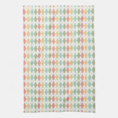 Linge De Cuisine Motif Jacquard Pastel (Vertical)