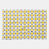 Linge De Cuisine Motif jaune (Horizontal)