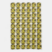 Linge De Cuisine Motif jaune Abstrait (Vertical)