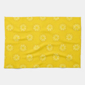 Linge De Cuisine Motif jaune de tranches d'ananas (Horizontal)