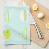 Linge De Cuisine Motif Jour de Lessive Frais (Quart Plié)